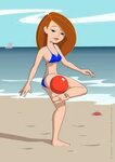 Kim tricky ball Kim possible, Female cartoon characters, Dis