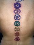 Chakra tattoo Spine tattoos for women, Pretty tattoos for wo