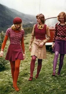 Tights! Sixties fashion, 70s inspired fashion, Retro fashion