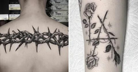 Thorn Vine Tattoo - Tattoos Concept