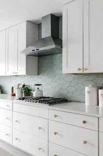 Picket to Perfection Kitchen splashback tiles, Open concept 