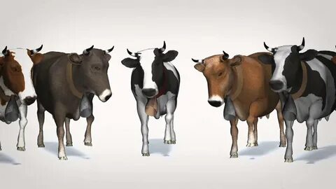 Swiss Milk 'Cow Bells' 3D Animatic - YouTube