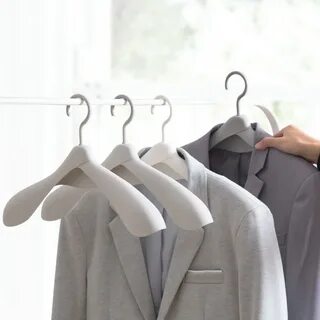 Wide Shoulder Marker Hangers Household Non-slip Clothes Hang