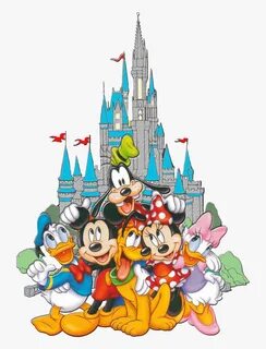 Disney Cartoon Images Clip Art - Cartoon Disney World Castle