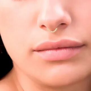 Septum Ring Septum Jewelry Gold Septum Ring Nose Ring Etsy