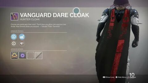 Djxyz0 on Twitter: "Eververse is selling the Cayde cloak.