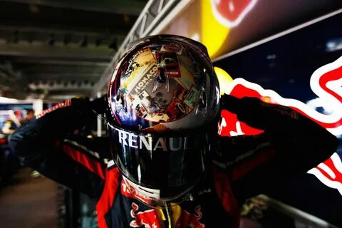 The Helmet Of Sebastian Vettel High Resolution Stock Photogr