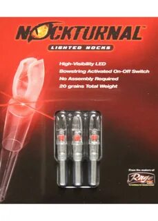 Nockturnal Lighted Nocks High Vis LED Size S - Gunprime