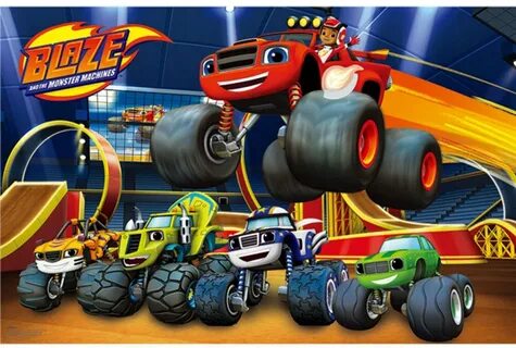 Blaze And The Monster Machines - 1000x673 - Download HD Wall