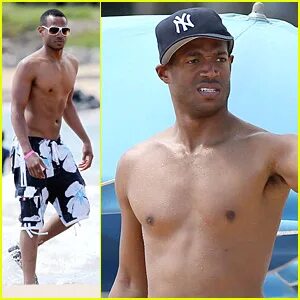 Shirtless Marlon Wayans: Beach and Brothers Marlon Wayans, S