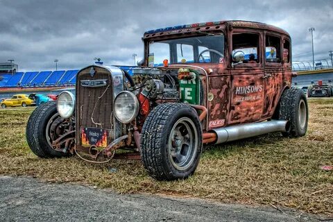 Stinky Boy Rat Rod at the Southeastern Nationals I especia. 