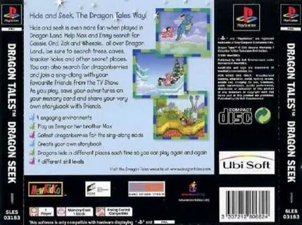 Dragon Tales Dragon Seek PAL PSX BACK1 Playstation Covers Co