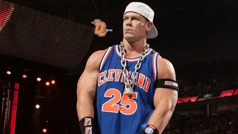 How has the theme song for John Cena changed over the years?