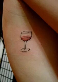 Pin by Harley Ballard on Tattoos Wine glass tattoo, Tattoo h