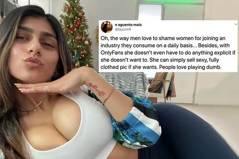 Mia Khalifa Is Facing Backlash For Her OnlyFans Despite Not 