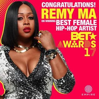 Remy Ma Wins Best Female Hip Hop artist at 2017 BET Awards G