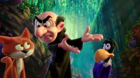 Gargamel Harold And Azrael Gargamel Bad Wizard Face Of Smurf