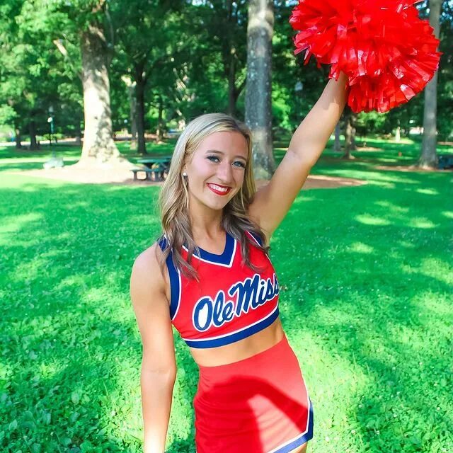 Ole Miss Cheerleading.