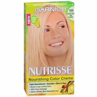 Garnier Nutrisse Level 3 Permanent Creme Haircolor, Extra-Li