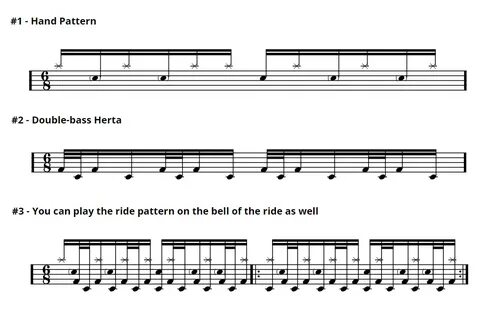 Gavin Harrison's Double Bass Herta Groove