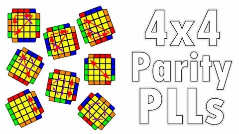 4x4 PLL with Parity Algorithms (With Fingertricks) - YouTube