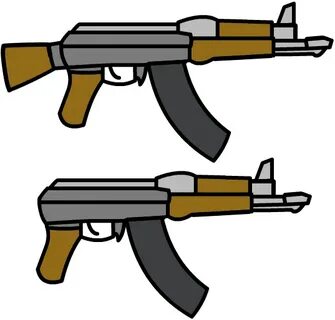 (Walfas/Prop) Shortened AK-47 by PsyKoTMK on DeviantArt