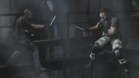 Leon vs Krauser Best Knife Fight. Resident Evil 4 HD 1080 60