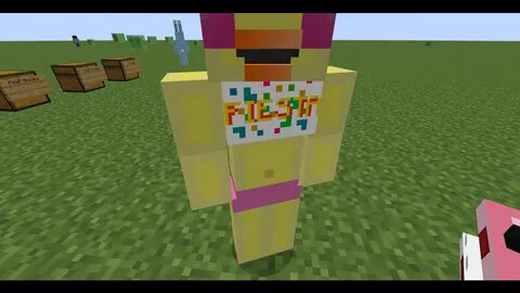 SHE HAS A BELLY BUTTON? Minecraft FNAF 3 mod review - YouTub