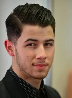 Pin by L Y D I A on Nick Jonas Mens hairstyles pompadour, Po