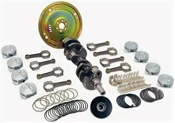 Scat Ford 331 Stroker Kit Forged Pistons Balanced Ext