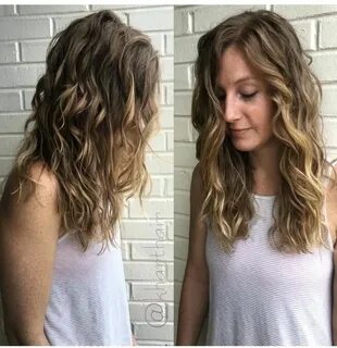 Image result for body wave perm before and after Long hair s