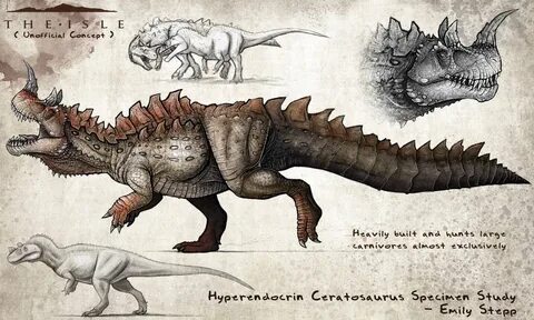 Hyperendocrin Ceratosaurus Fan Concept by EmilyStepp on Devi