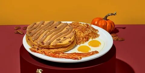 Pumpkin Pecan Pancakes Are Back At Denny's And Feature A Dec