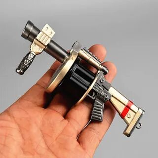 1/6 Scale Alloy Grenade Launcher Model Howitzer Toys Weapon 