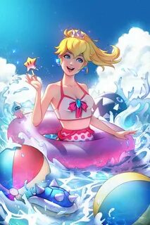 Princess Peach SuperMario Bros by Tsuaii & Zolaida Mario and