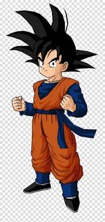 Goku Goten Gohan Trunks Majin Buu, goku transparent backgrou