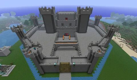 MineCraft Minecraft castle, Minecraft, Minecraft castle blue