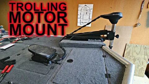 Trolling Motor Mount: Jon Boat to Bass Boat - YouTube