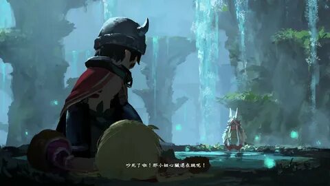 Wallpaper : Made in Abyss, anime girls, anime boys, HUD, Vid