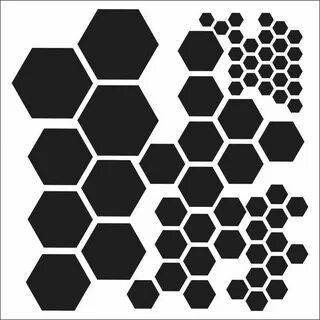 Crafter's Workshop Template Hexagons 6" x 6" JOANN Geometric