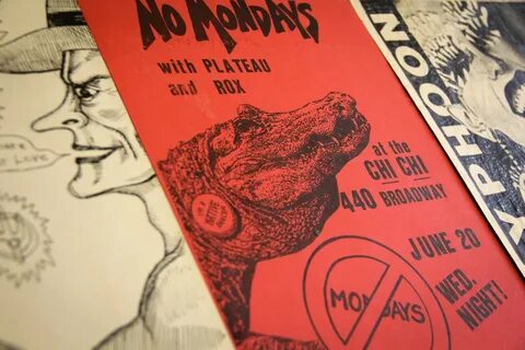Stanford library’s punk poster art collection revives '80s m
