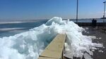 Lake St. Clair Ice Tsunami - YouTube
