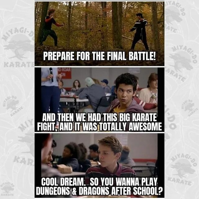 Cobra Kai Memes.