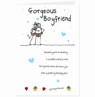 Cute Messages For Boyfriend Birthday Card - Best Happy Birth