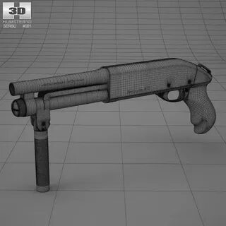 Serbu Super-Shorty 3D модель - Оружие на Hum3D