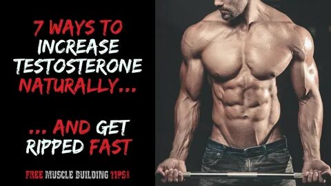 Increase Testosterone Levels Naturally and Get Ripped Fast