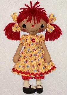 Pin by Marjorie Ford on SEWING PROJECTS Raggedy doll, Ragged