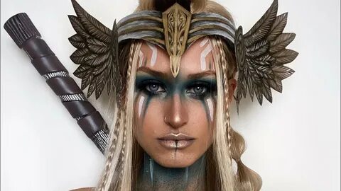 Valkyrie Makeup Tutorial - YouTube