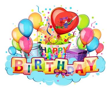 Picture Happy Birthday PNG Transparent Background, Free Down