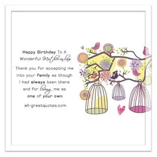 Free Printable Son In Law Birthday Cards - Floss Papers